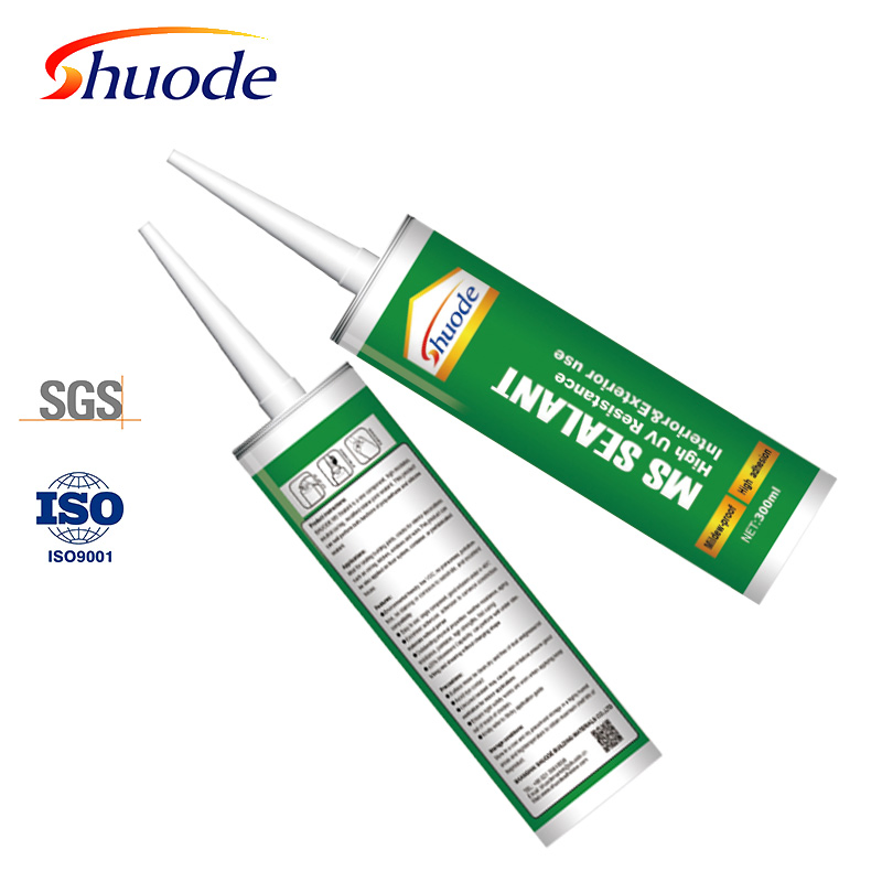 Adhesive Ms Sealant for Construction with Polyethers in Grey or Clear Colors