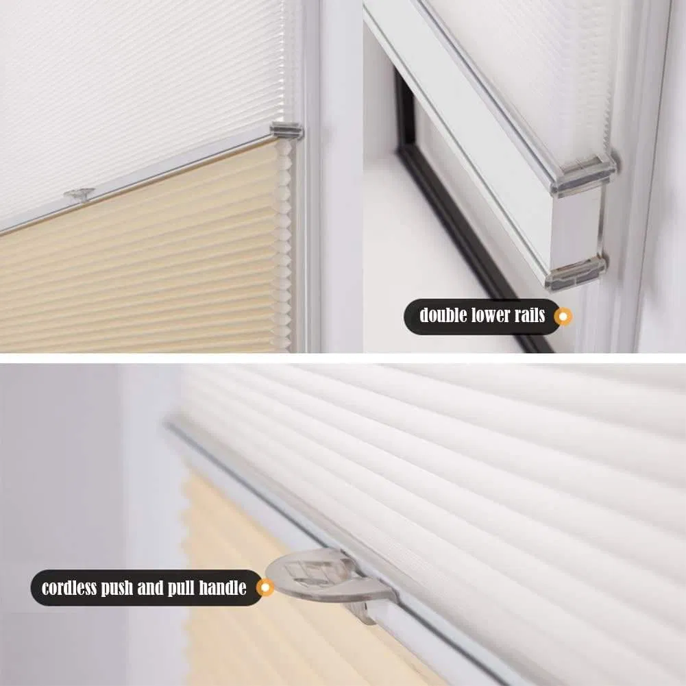 Factory Wholesale Upper and Lower Biparting Open Top Down Bottom up Blinds for Window