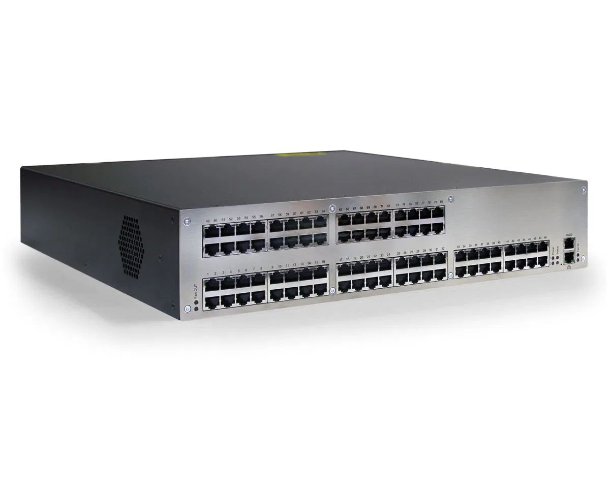 Матричный KVM-коммутатор Cat5 4x32 с IP-доступом