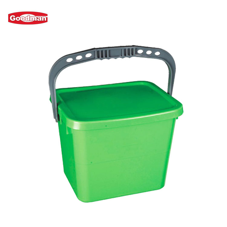 Square Plastic Bucket Plastic Bucket with Lid Mop Bucket