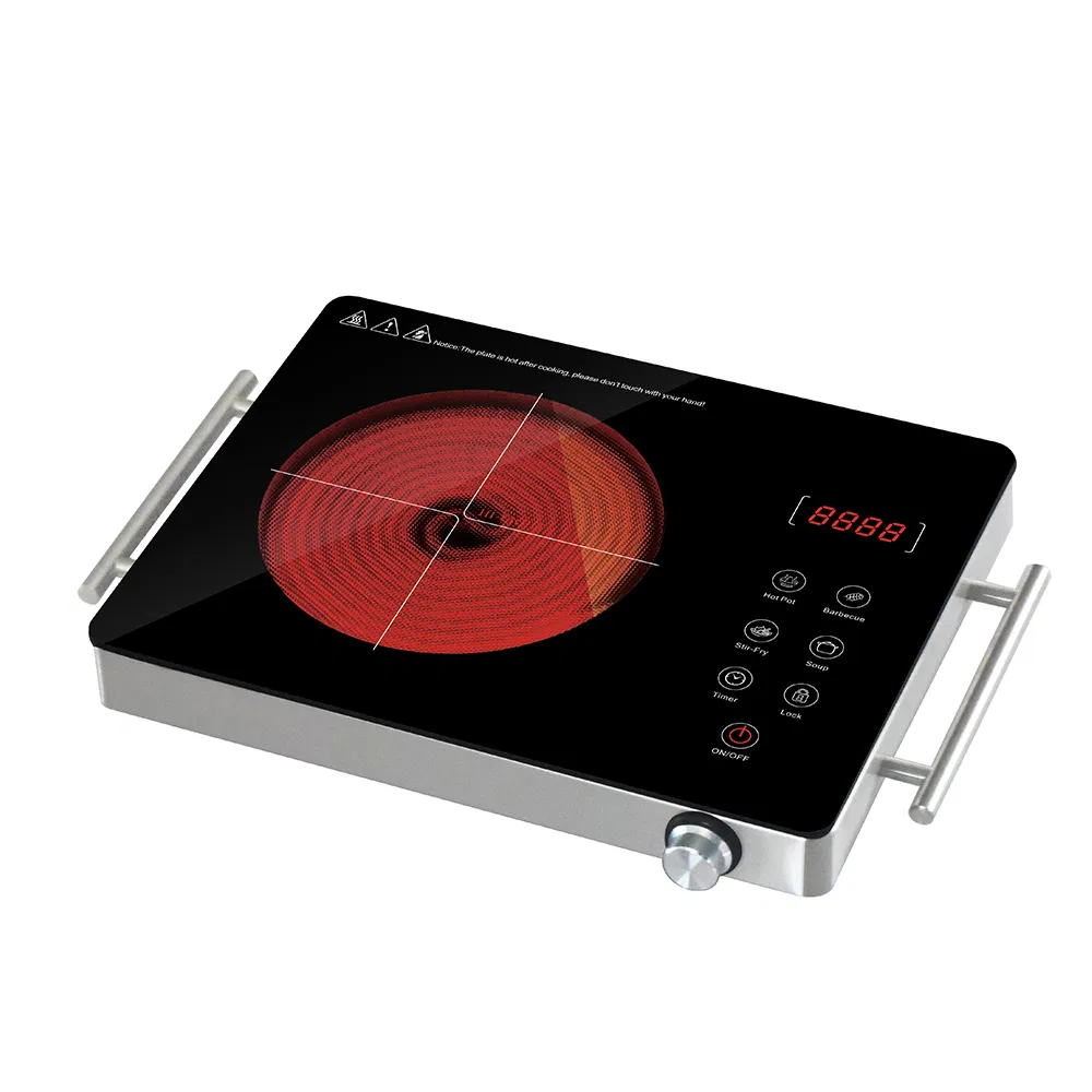 Stainless Steel Soft Touch Control Infrared Cooker  With CB CE
