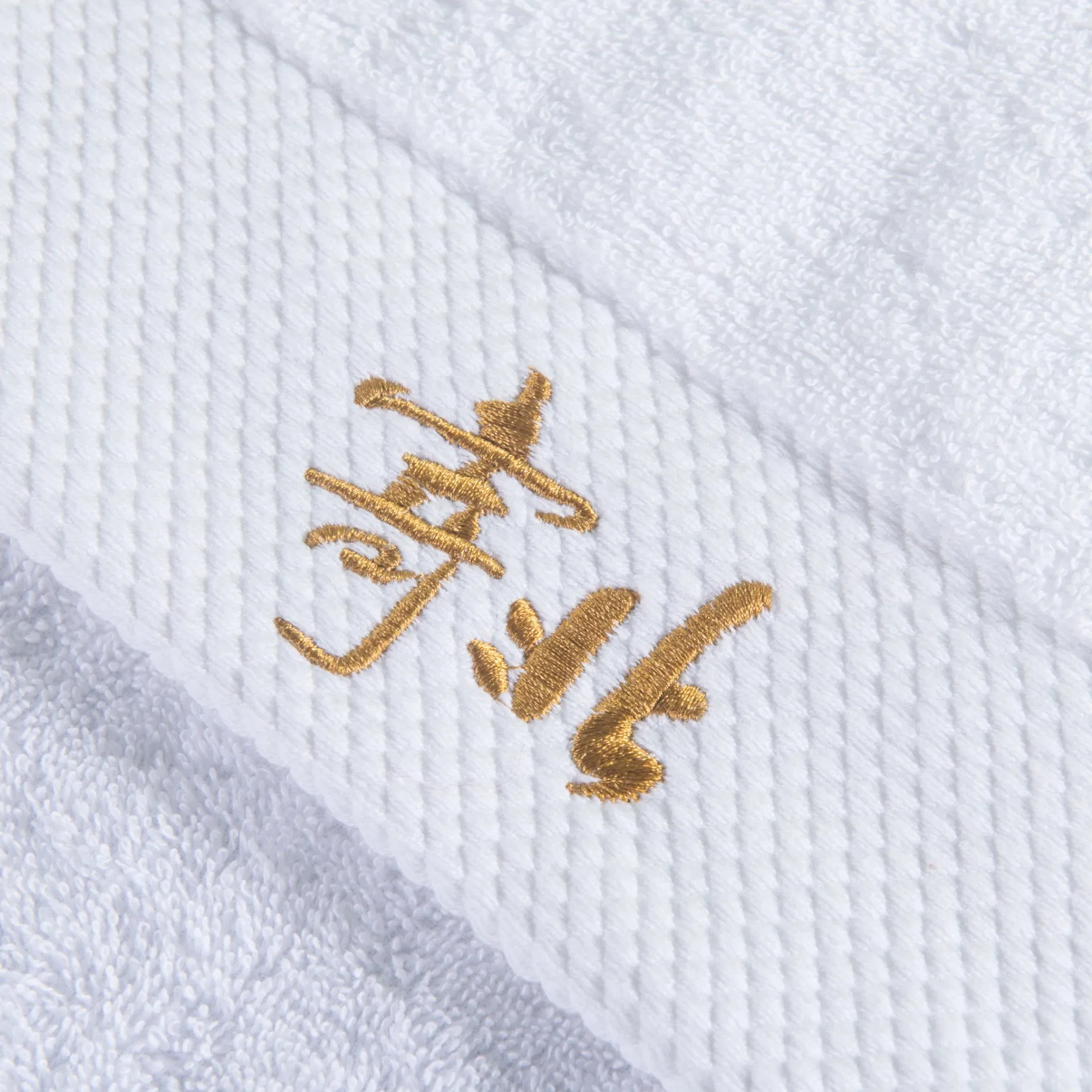 Five Star Hotel Towel Set Custom Private Logo Design Hand Face Bath Towel Collection Set for Hotel