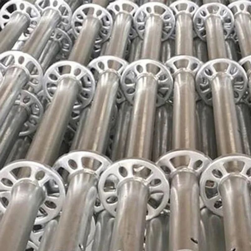 Tianjin Andamio Multidirectional Building Construction HDG Steel Mobile Scaffolding Ring Lock Allround Layher System Metal Certified Ringlock Scaffold