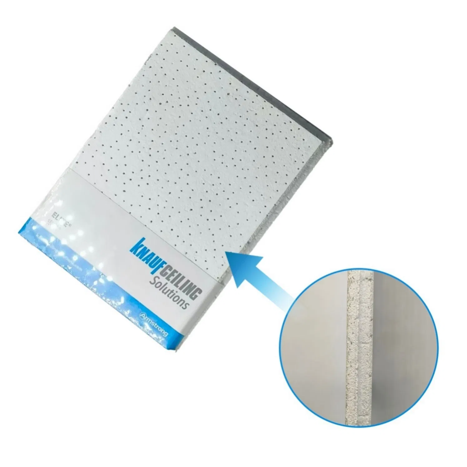 Mineral Wool Sound Absorption Panel with Wedge Profile for Professional Recording Studio Acoustic Treatment