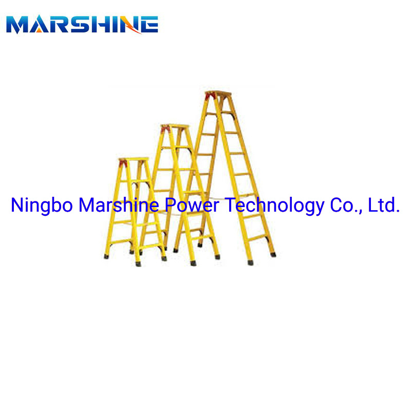 Electric Power Line Insulation Fiberglass Extension Ladder
