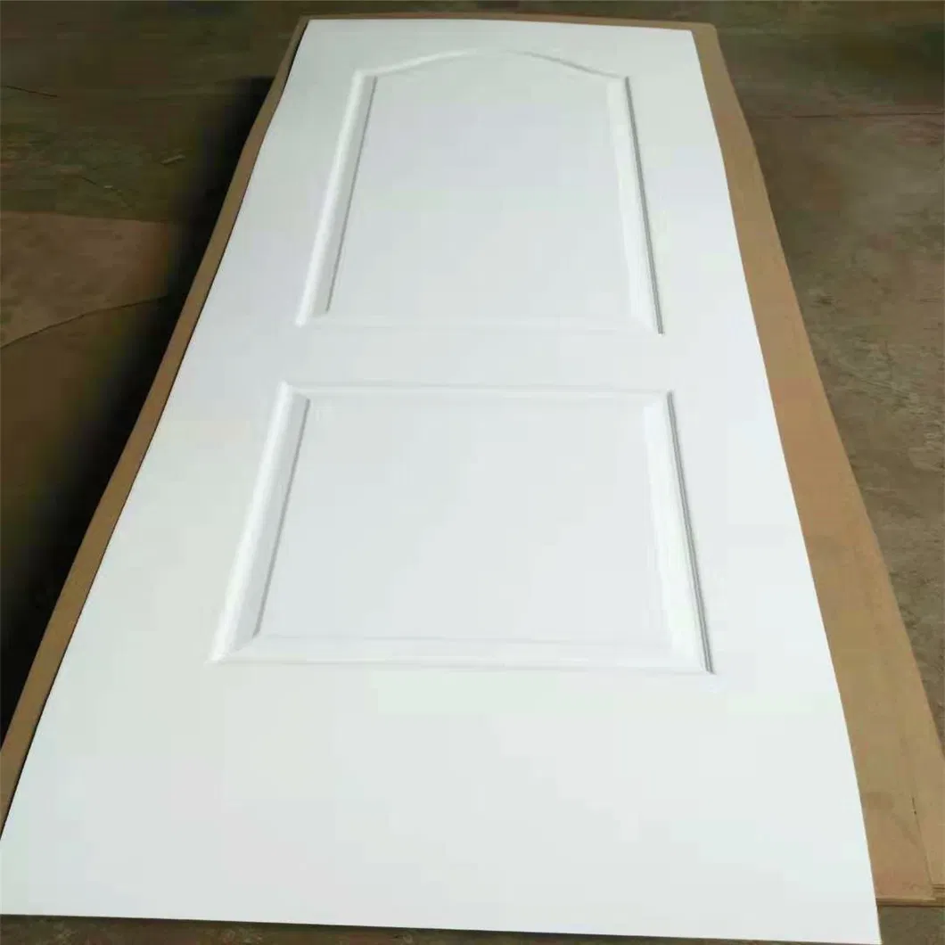 White Primer / Veneer / Melamine Laminated MDF Door Skin Panel