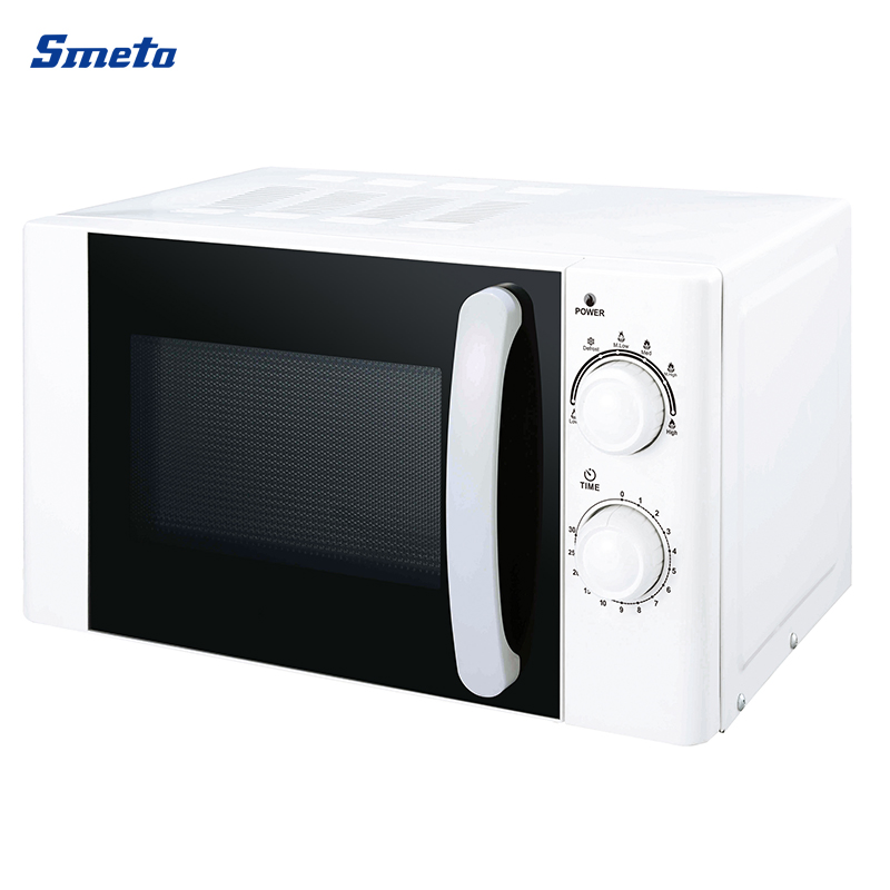Smeta 20L 220-240V Mechanical Mini Electric Ss Font Microwave Oven