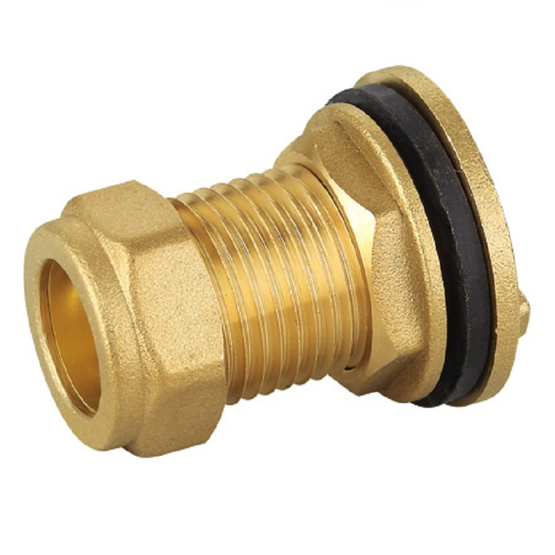 Brass Compression 15mm Water Tank Connectors