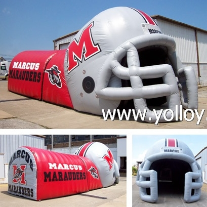 10% off Inflatable Helmet Sports Entrance Tunnel Tent