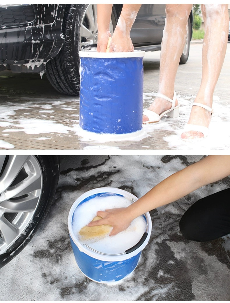 Multifunctional Foldable Car Washing Water Bucket