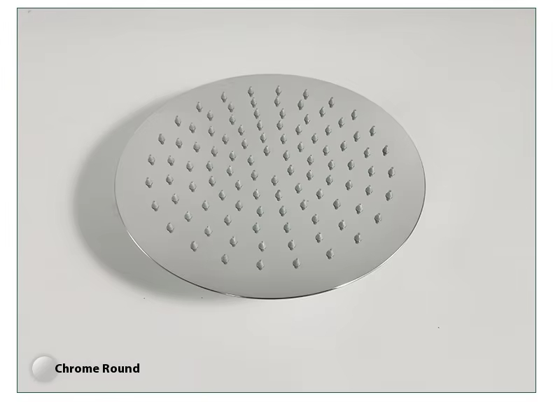 Stainless Steel Square Round Shower Head