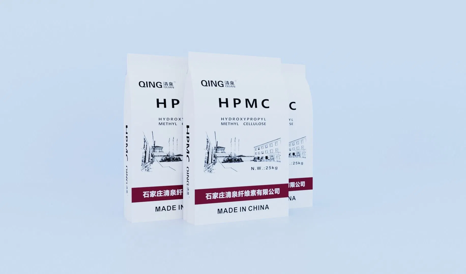 Chemical Thickener Binder Adhesive Cellulose HPMC Equivalent to Mecellose, Walocel, Natrosol, Methocel, Tylose.