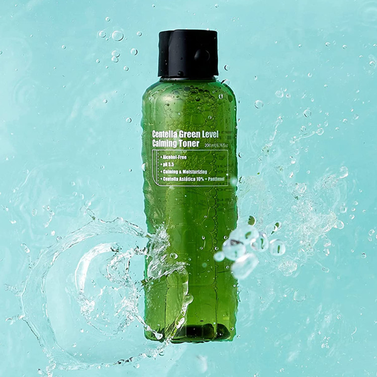 Natural Ingredients Centella Green Level Calming Toner for Acne