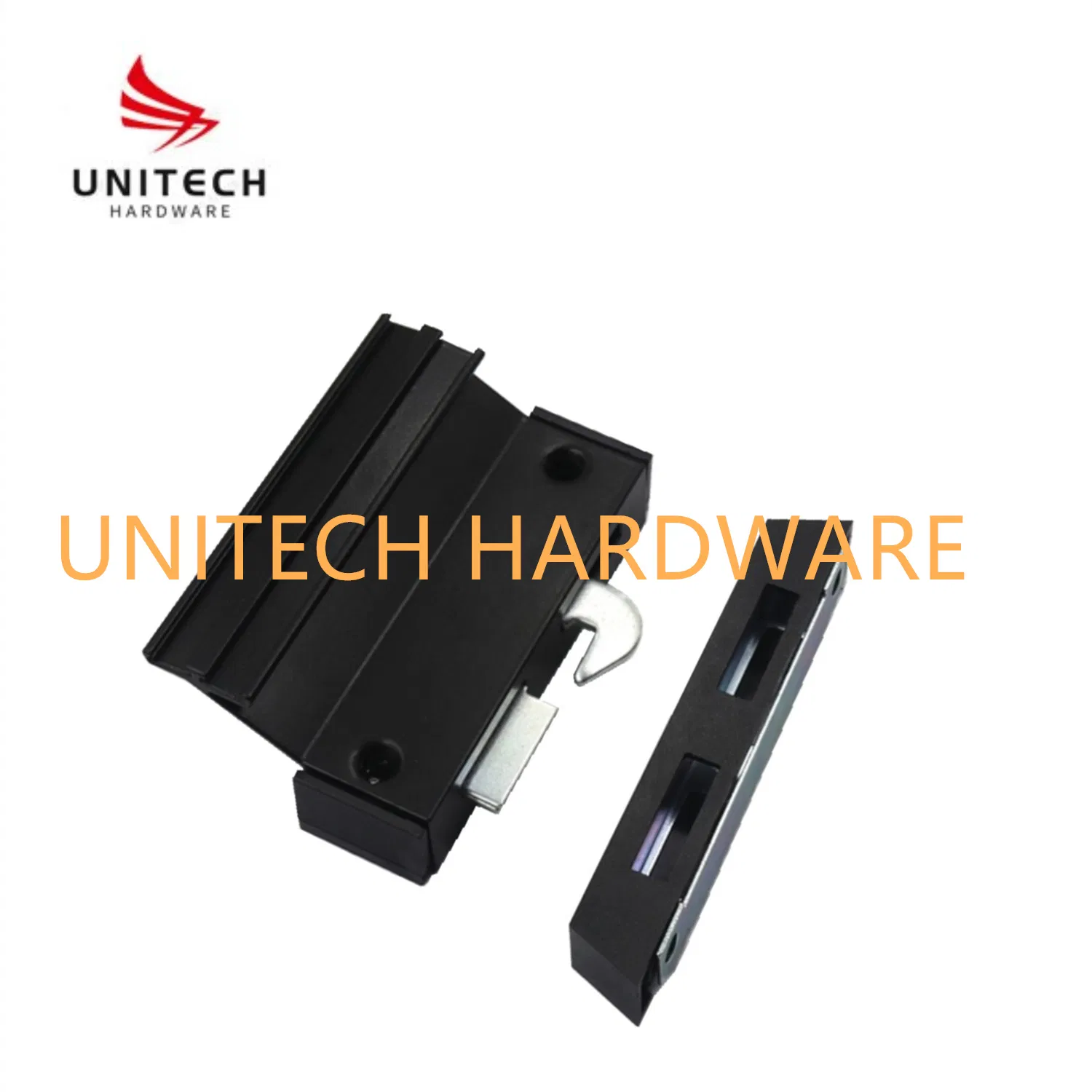 Small Size Aluminum Siliding Door Handle Lock Security Door Lock