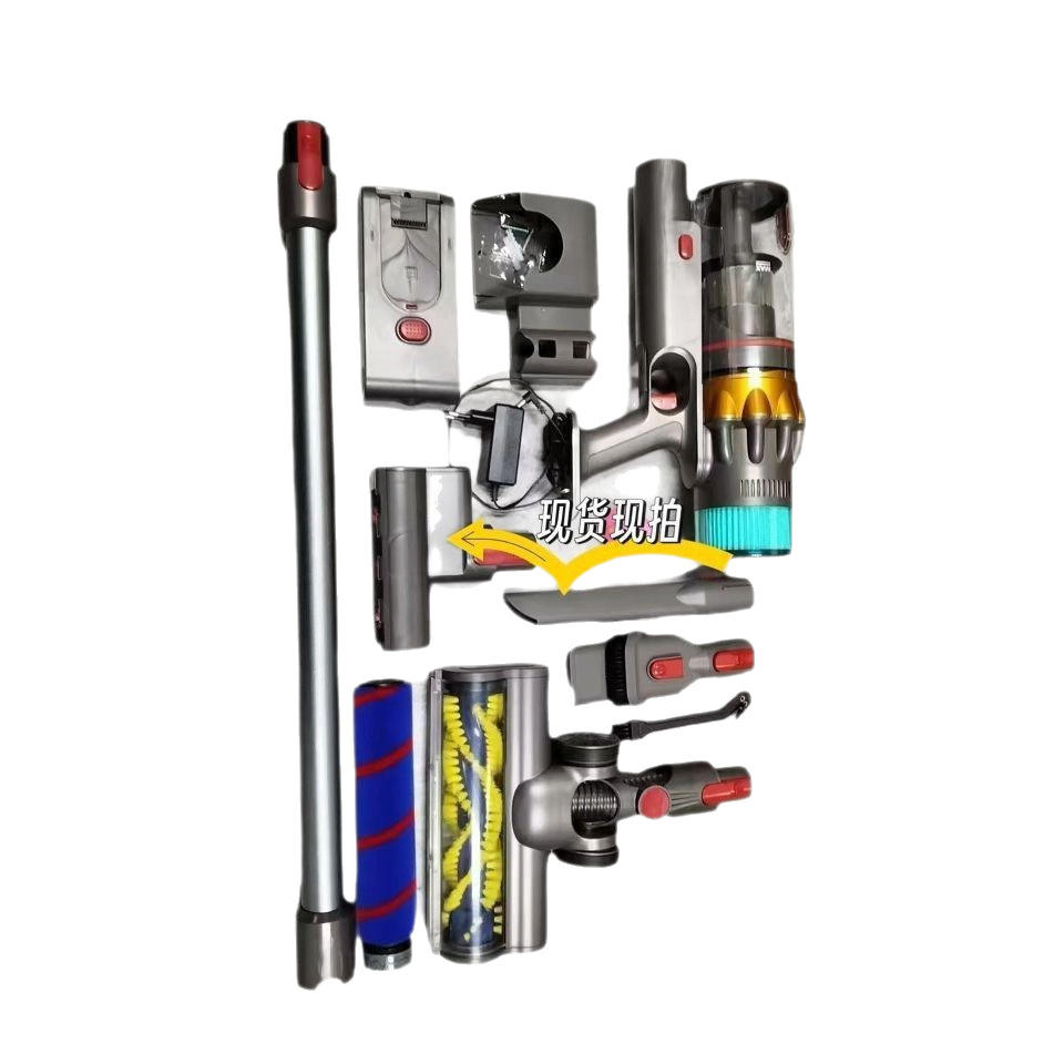 Cross-Border 15s Bagless Household Vacuum Cleaner, 1300W AC Battery-Powered, Dry and Wet Dual-Purpose, Strong Suction Power, Wholesale for Vacuuming and Cleanin