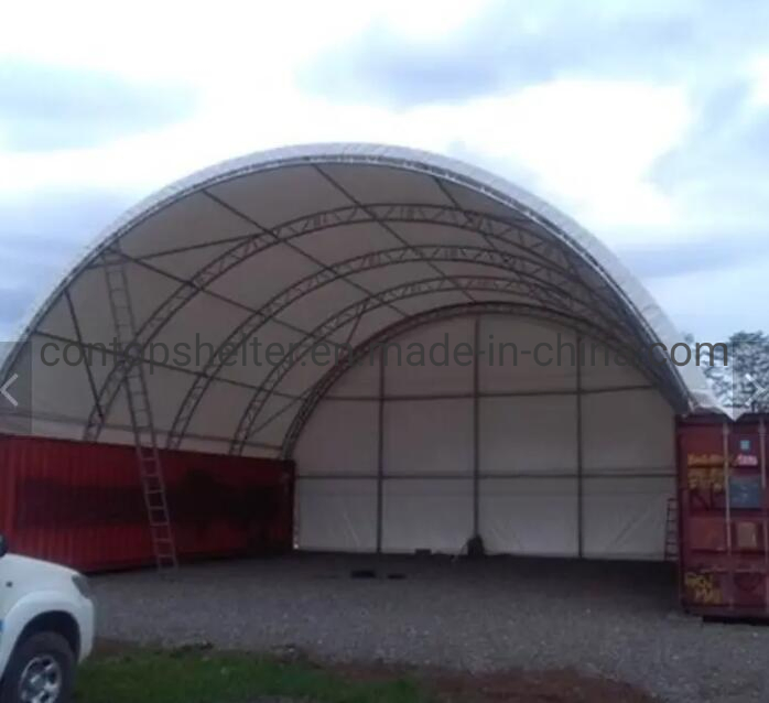 Double Truss Frame Container Shelter for 40FT Containers