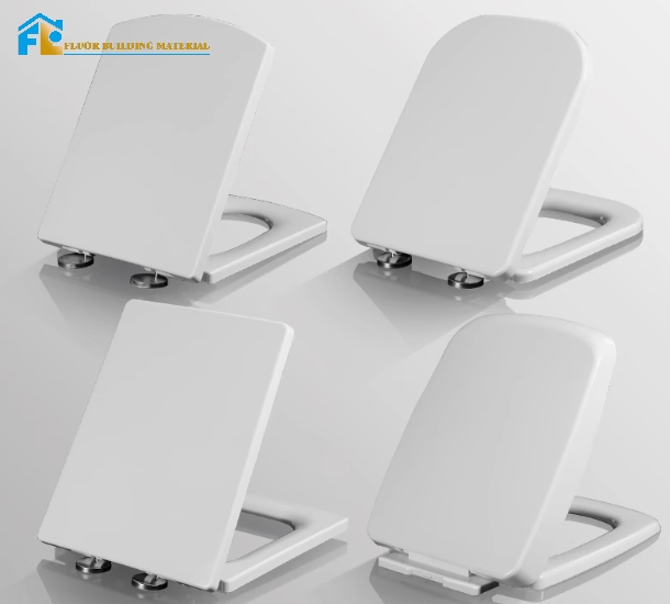 Fluor Comfortable Toilet Seat Cover Anti-Oxidant Plastic