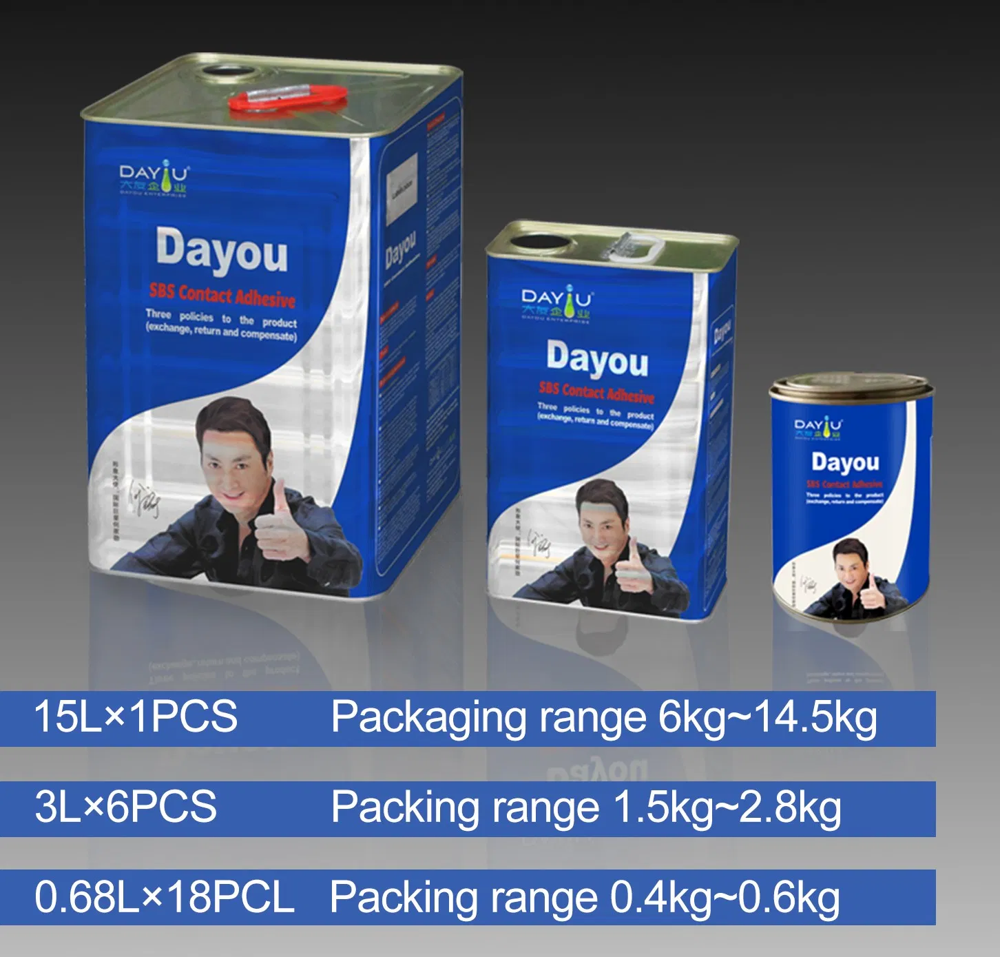 Multi-Purpose Cement Furniture Neoprene Contact Adhesive for Construction Woodworking