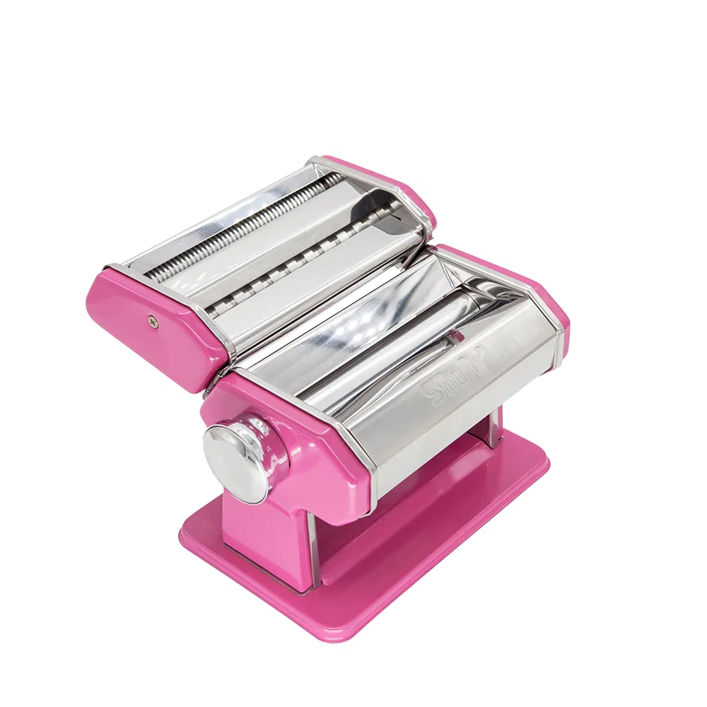 Shule Hot Sale Wholesale 180mm Stainless Steel Manual Pasta Machine Maker for Making Fresh Pasta and Noodle at Home