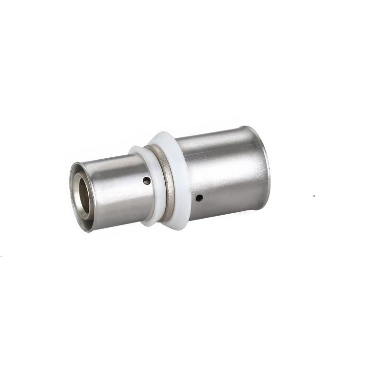 Brass Female Thread Press Pipe Fitting with Stainless Steel Cover