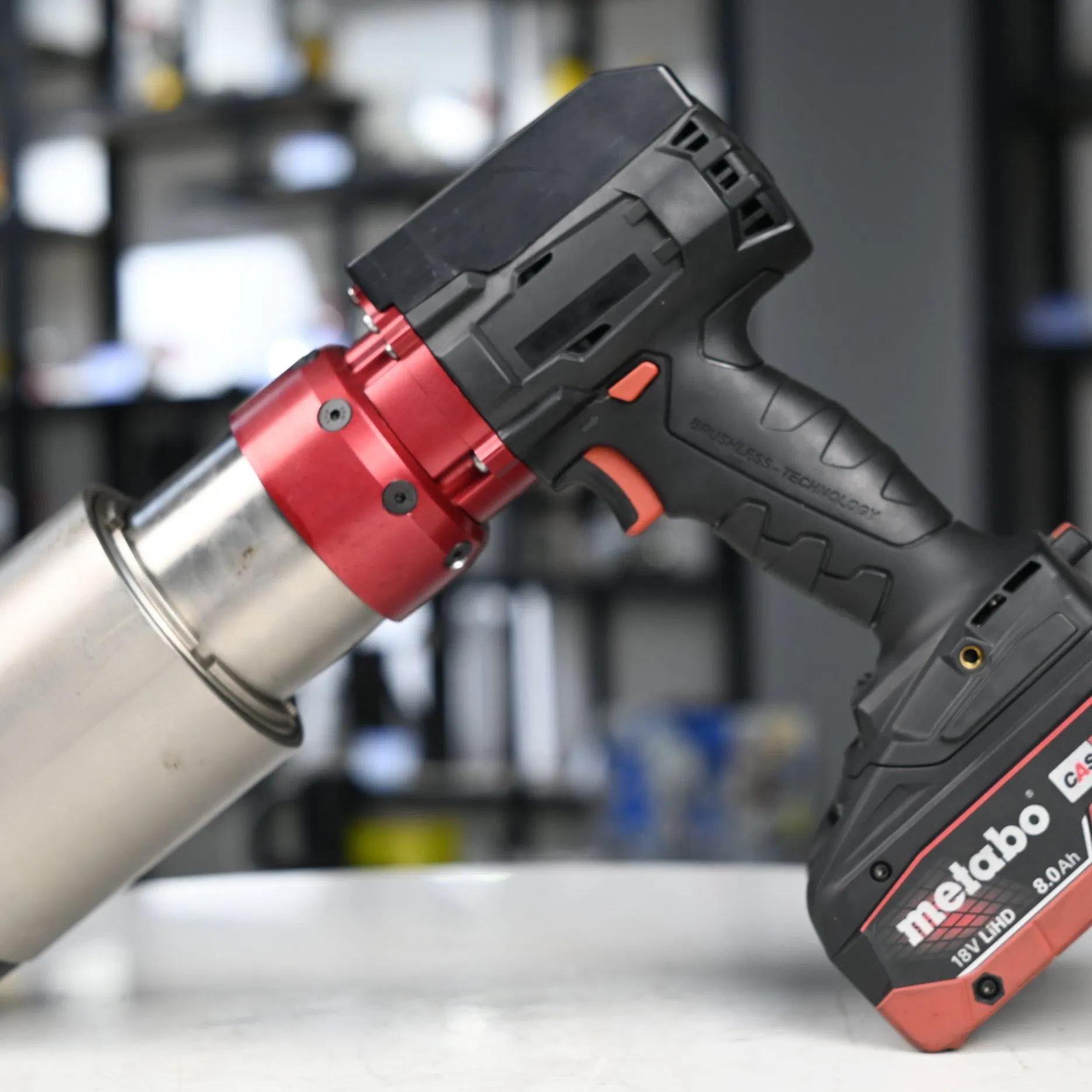 4000Nm Battery Operated Digital Display Lithium Battery Torque Wrench