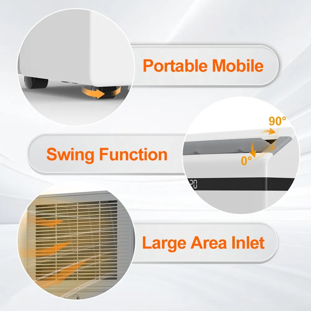 Deye Dyp-A12A Built-in Ionizer Portable Window 12000 BTU Air Conditioner