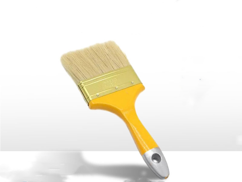 Changxin High Grade Bulk Paint Brushes 1 2 Inch Wooden Handle 4inch Painting 6 Inches Flat Acrylic Paint Brush