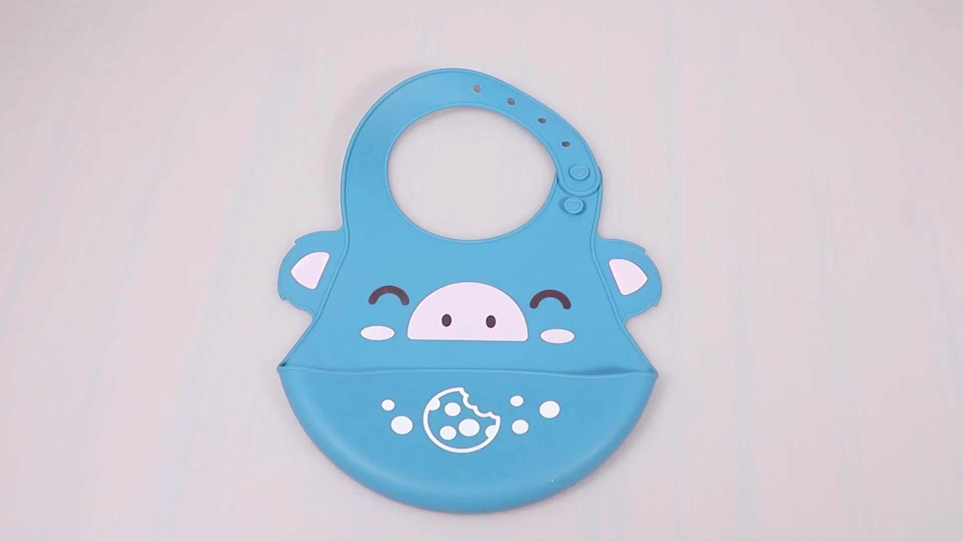 Hot Selling BPA Free Waterproof Silicone Bib Microwave Safe Custom Cartoon Baby Bibs
