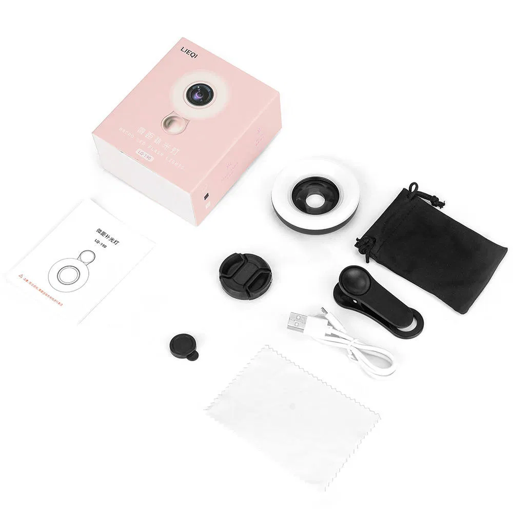 Fosoto Wholesale Macro HD Photography Fill Light for Beauty Eyelash Extension Take Photo Super Macro Camera Lenses 15X Macro Lens