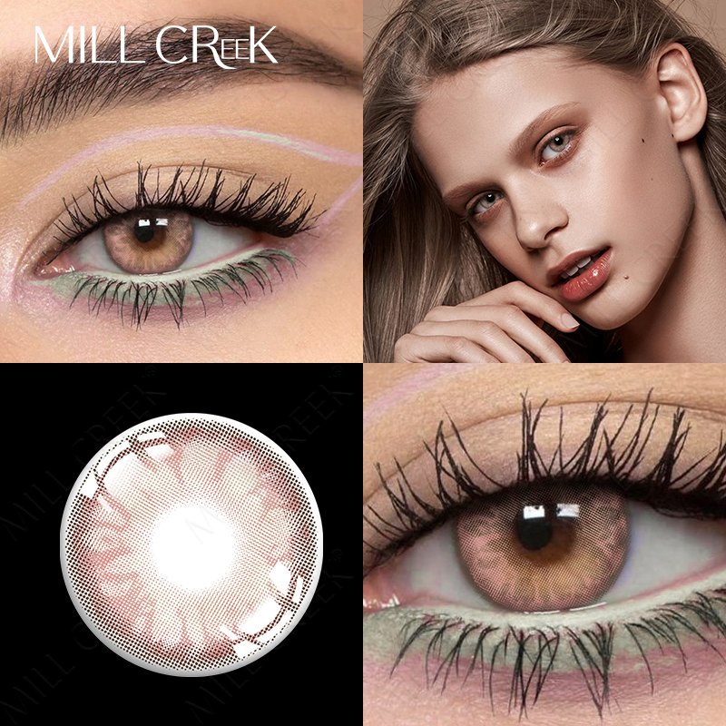 Millcreek Natural Color Contact Lens Soft Cosmetic Contact Lenses Wholesale Contact Lens Eye Wear Yearly Disposable Lens