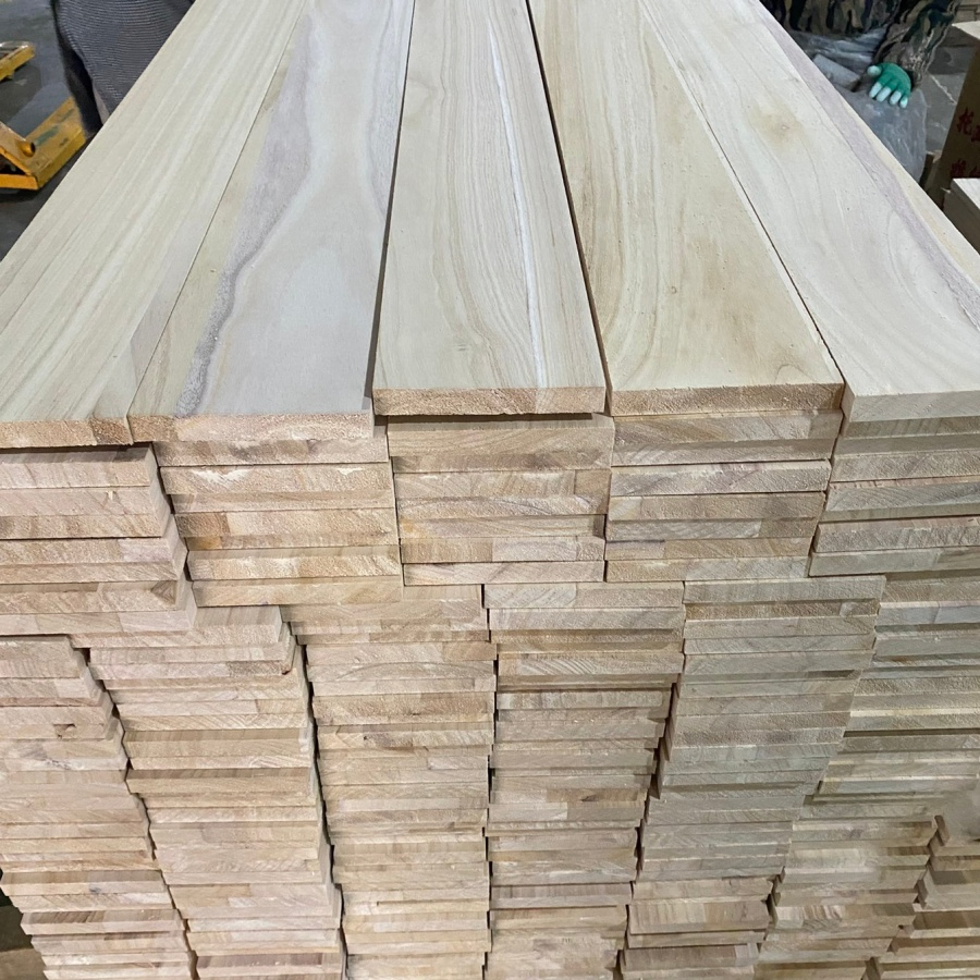 19mm Paulownia Poplar Wood Strips for Ski Core Making Panel