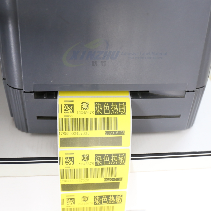Double Color Thermal Sticker Barcode Self Label Material