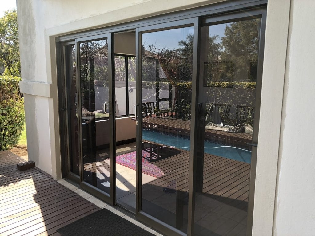 Premium Aluminum Tempered Glass Sliding Patio Door System