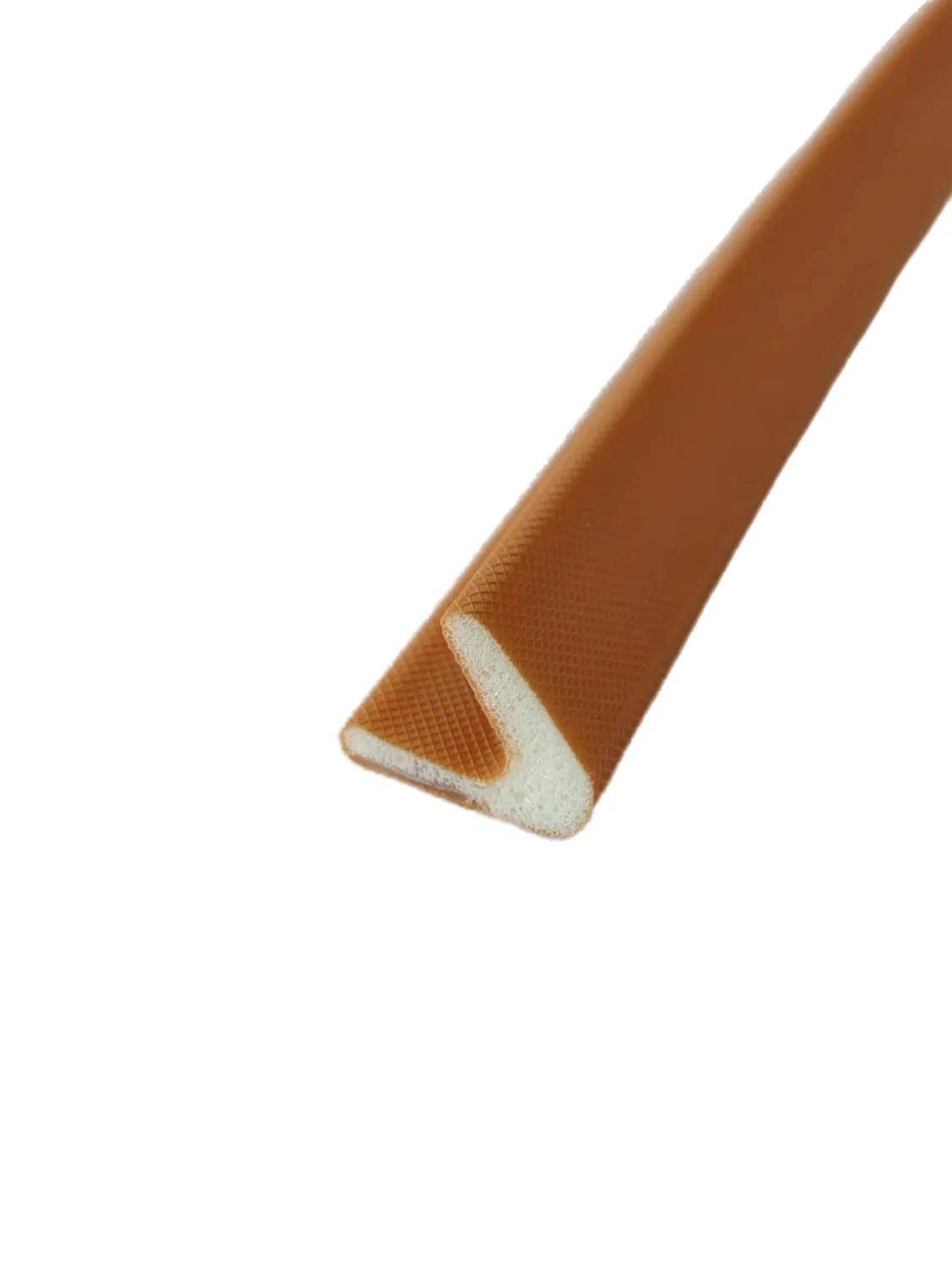 Premium White Wavy PU Foam Sealing Strip for Doors