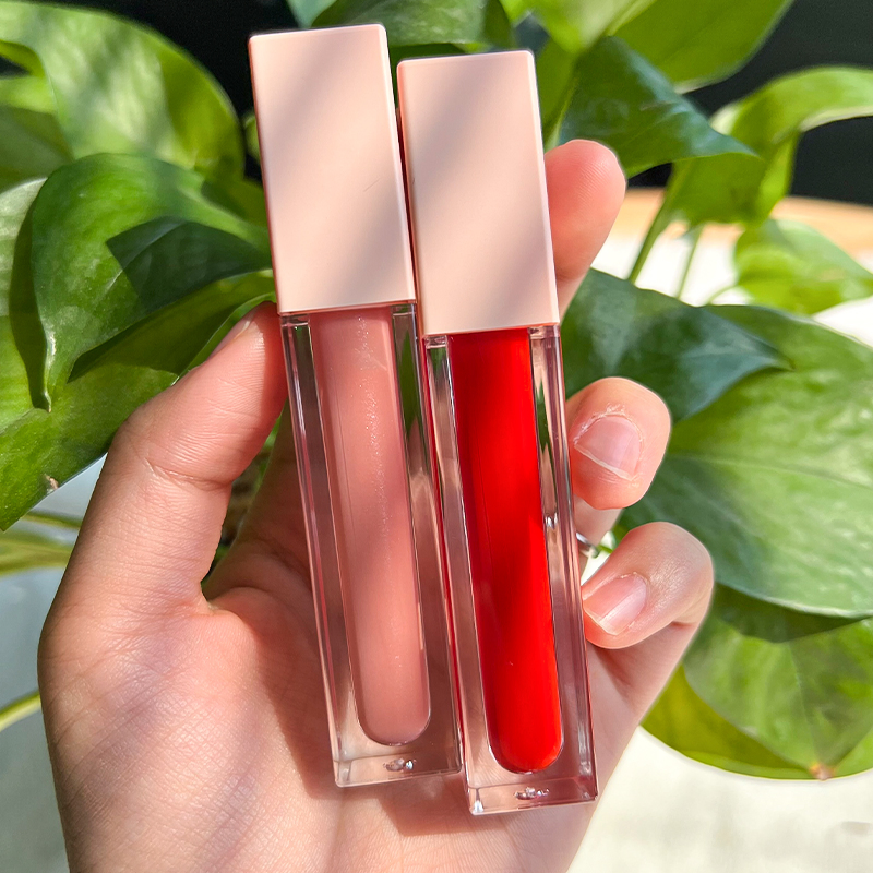 High Quality Shimmer New Arrival Lip Gloss Pink Lid High Shimmer Lipgloss