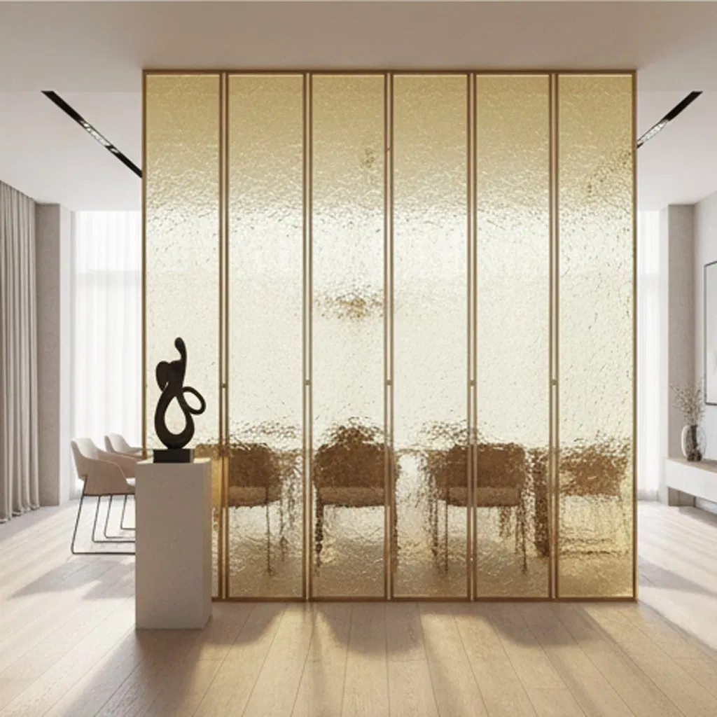 Polished Edge Scratch-Resistant Tabletop Glass Customized Kitchen Decor Laminated Glass
