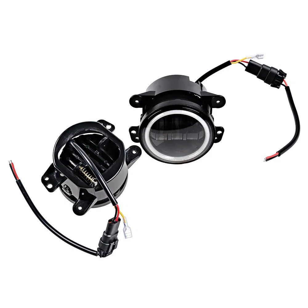 30W LED противотуманная фара 4 дюйма с DRL для Jeep Wrangler