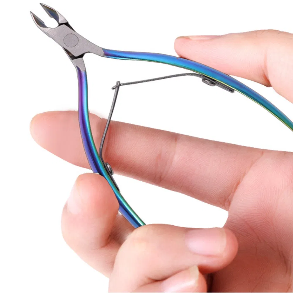 Cross Border Hot Sale Nail Salon Color Titanium Manicure 4-Piece Set