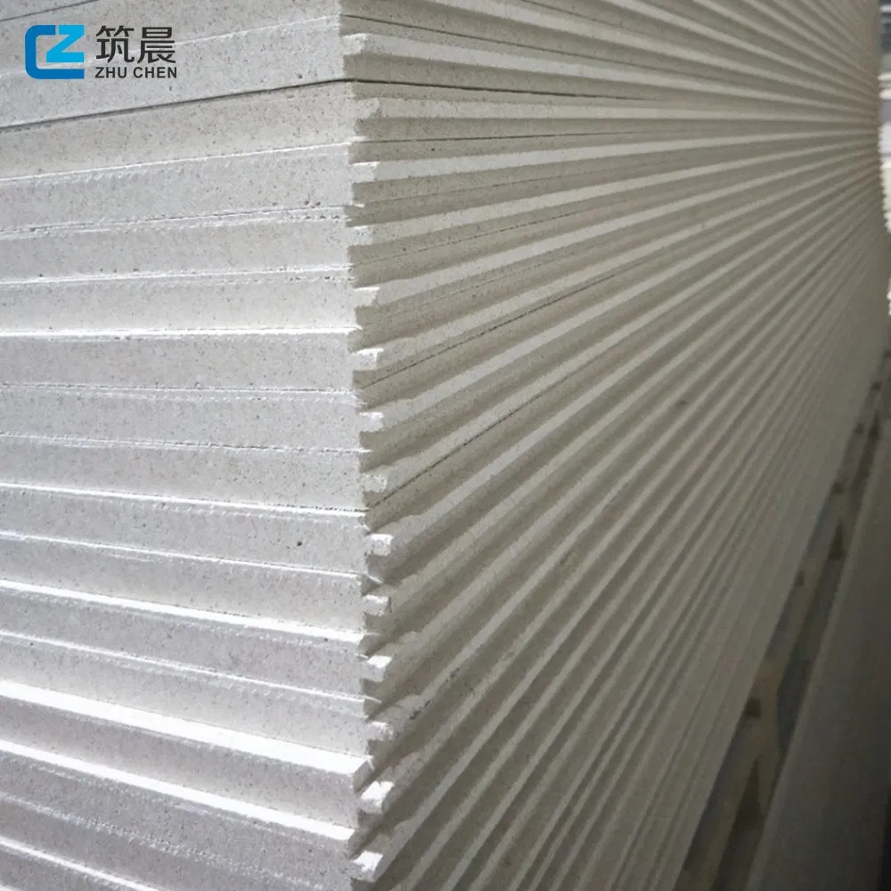 MGO/Magnesium Oxide Flooring Sulfate Fire Retardant/Proof Exterior Wall Cement Partition 12 mm Board