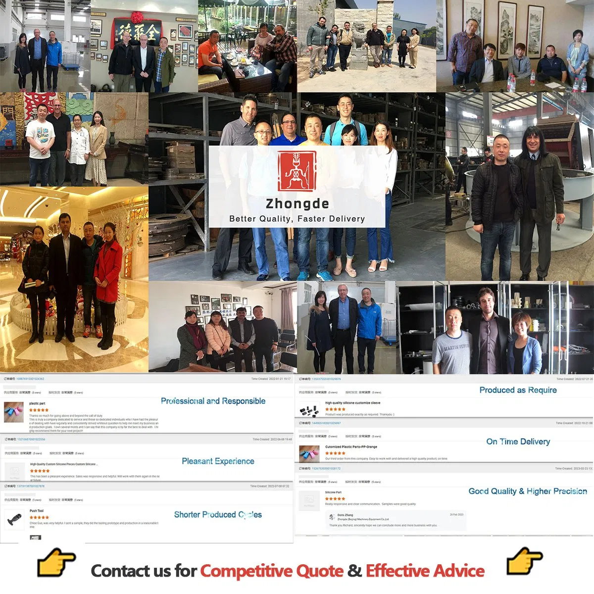 Injection Molded Plastic T Screw Cover and Cap / Screw Bolt and Wing Nut