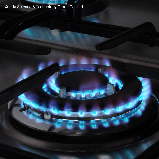 High Quality Xunda Electric Ovens Made in Turkey Glass Cover 5 Burner Gas Oven Top