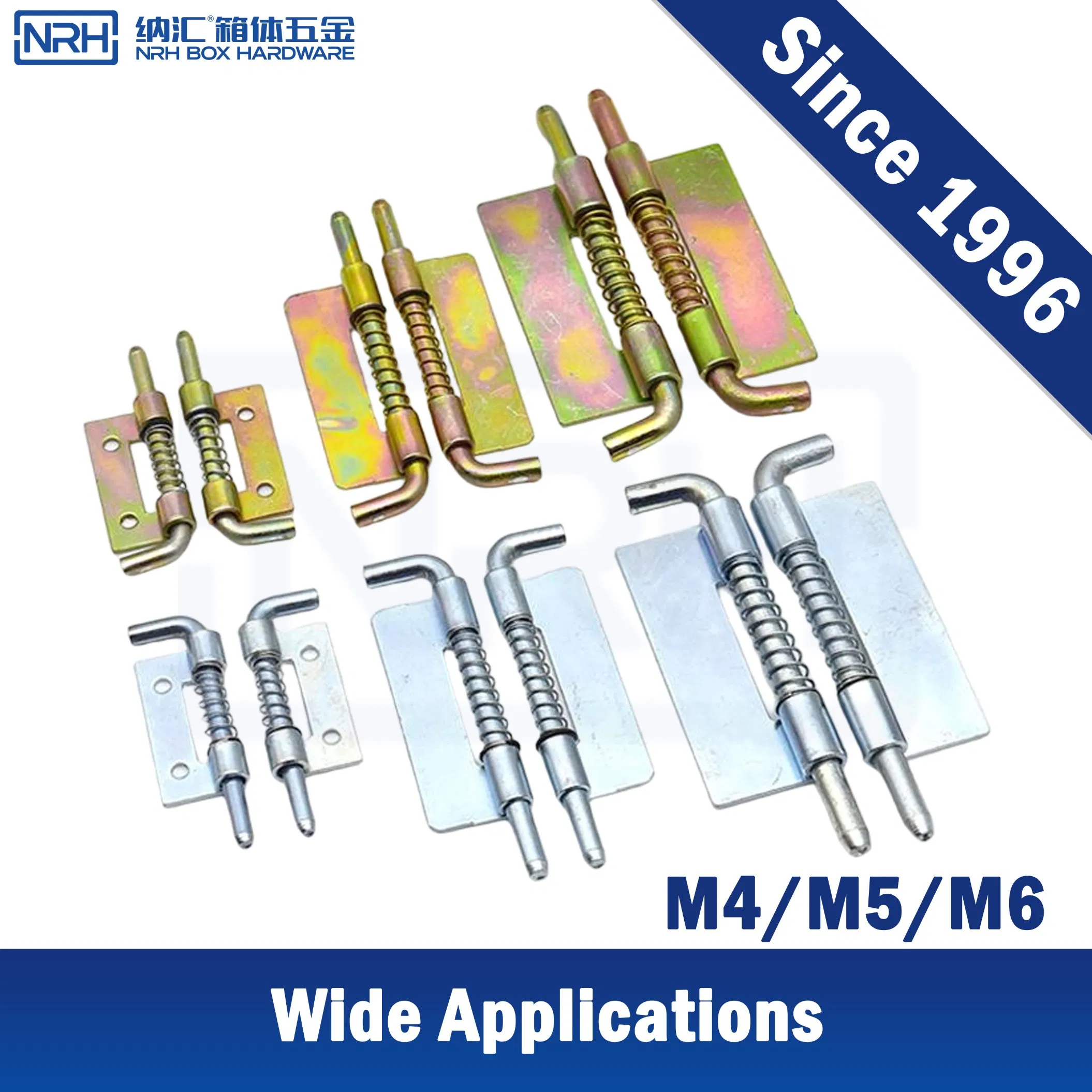 Nrh R7954 50.2mm Precision Spring Pin Latch for Metal Enclosures