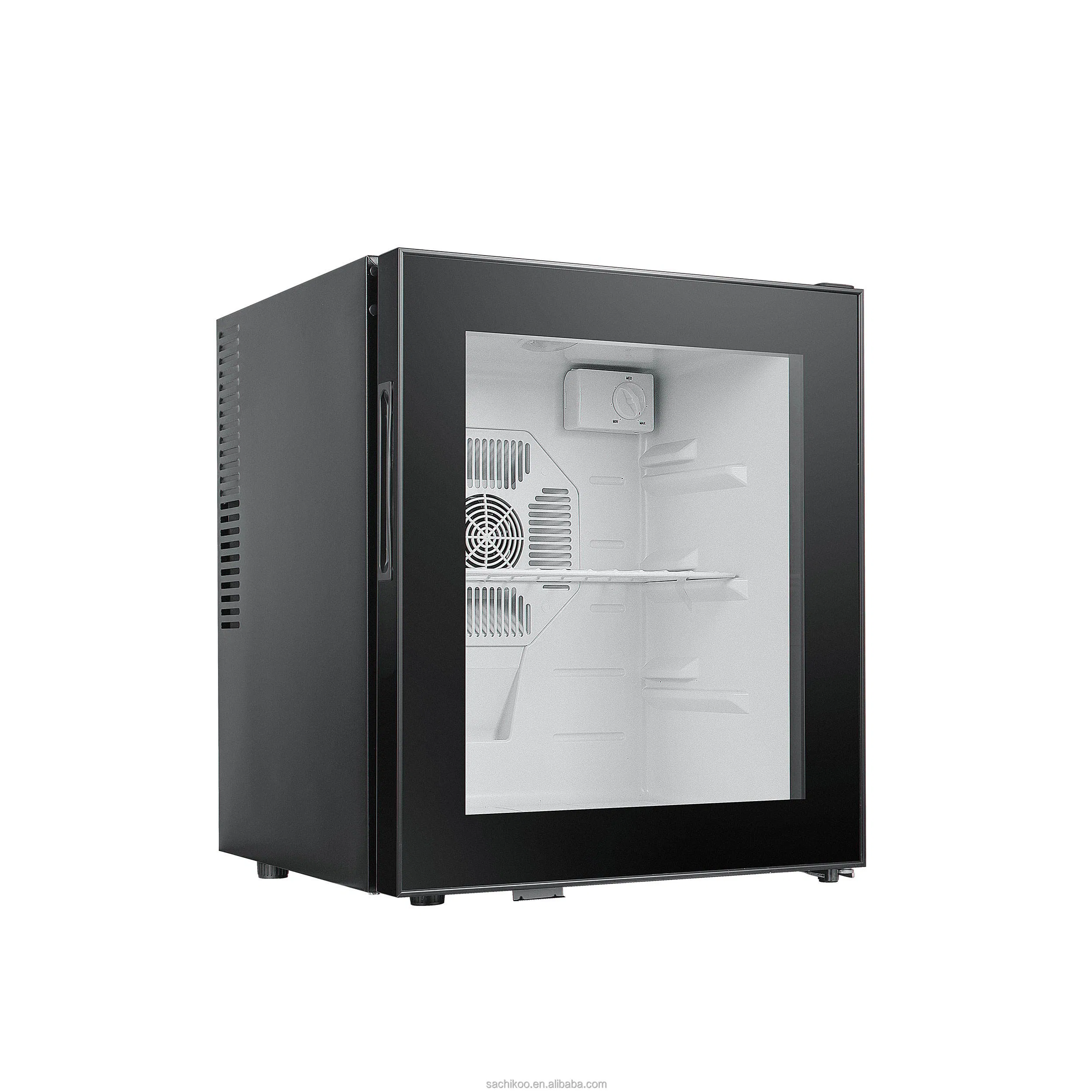 Hot Sale 48 Liter Glass Door Thermoelectric Hotel Mini Refrigerator Fridge Portable Electric Cooler Outdoor Use New Condition