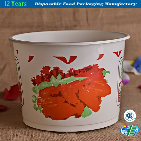 Disposable Plastic Bowl for Take-out Food