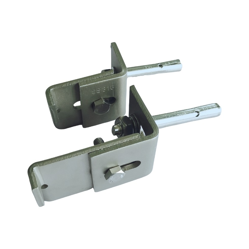 Stainless Steel up and Down L Marble Angle Bracket Stone Cladding System