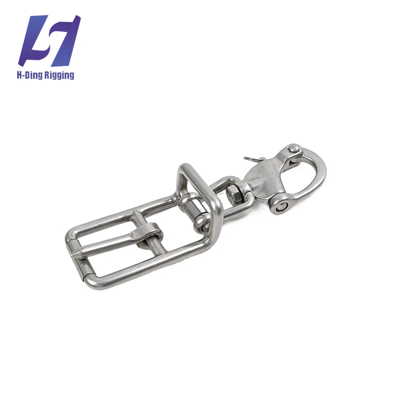 Horse Buckle Anchor Shackle 304 316 Stainless Steel French Tug Jaw Swivel Clip