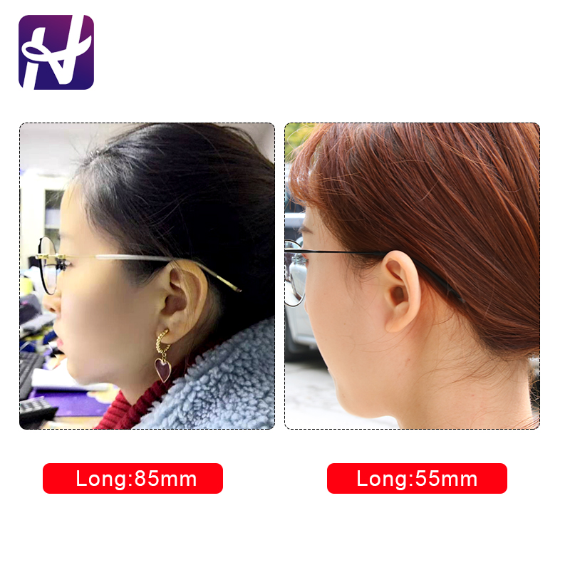 Anti-Allergy Non-Slip Silicone Temple End for Eyeglass Frame