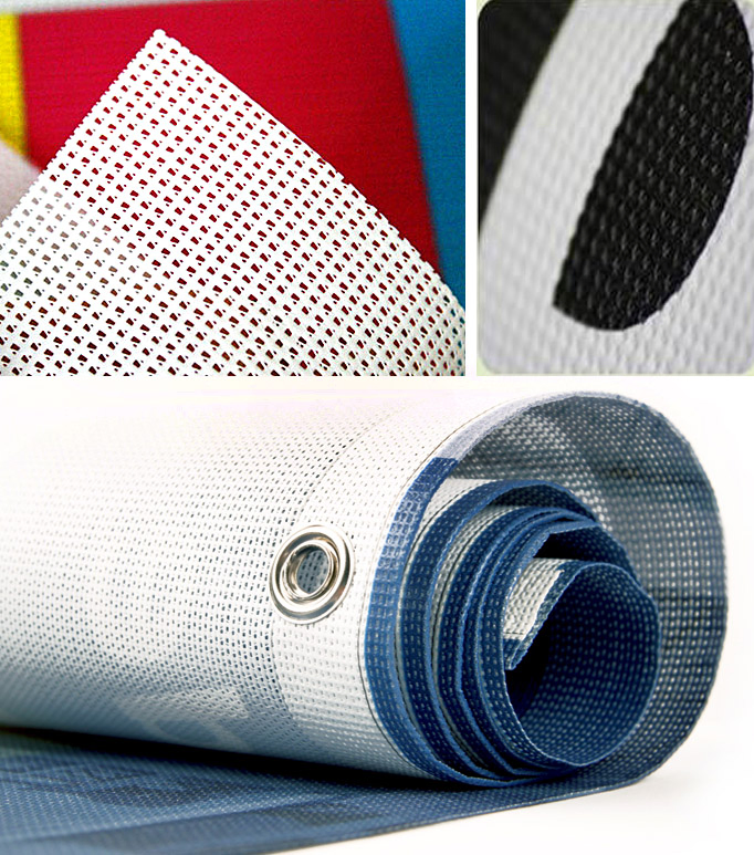 Custom 3X5FT Digital Printing Polyester Mesh Sign Adv Eyelet Fabric 90X150cm Promotion Flags Event Banner/Lona Banner