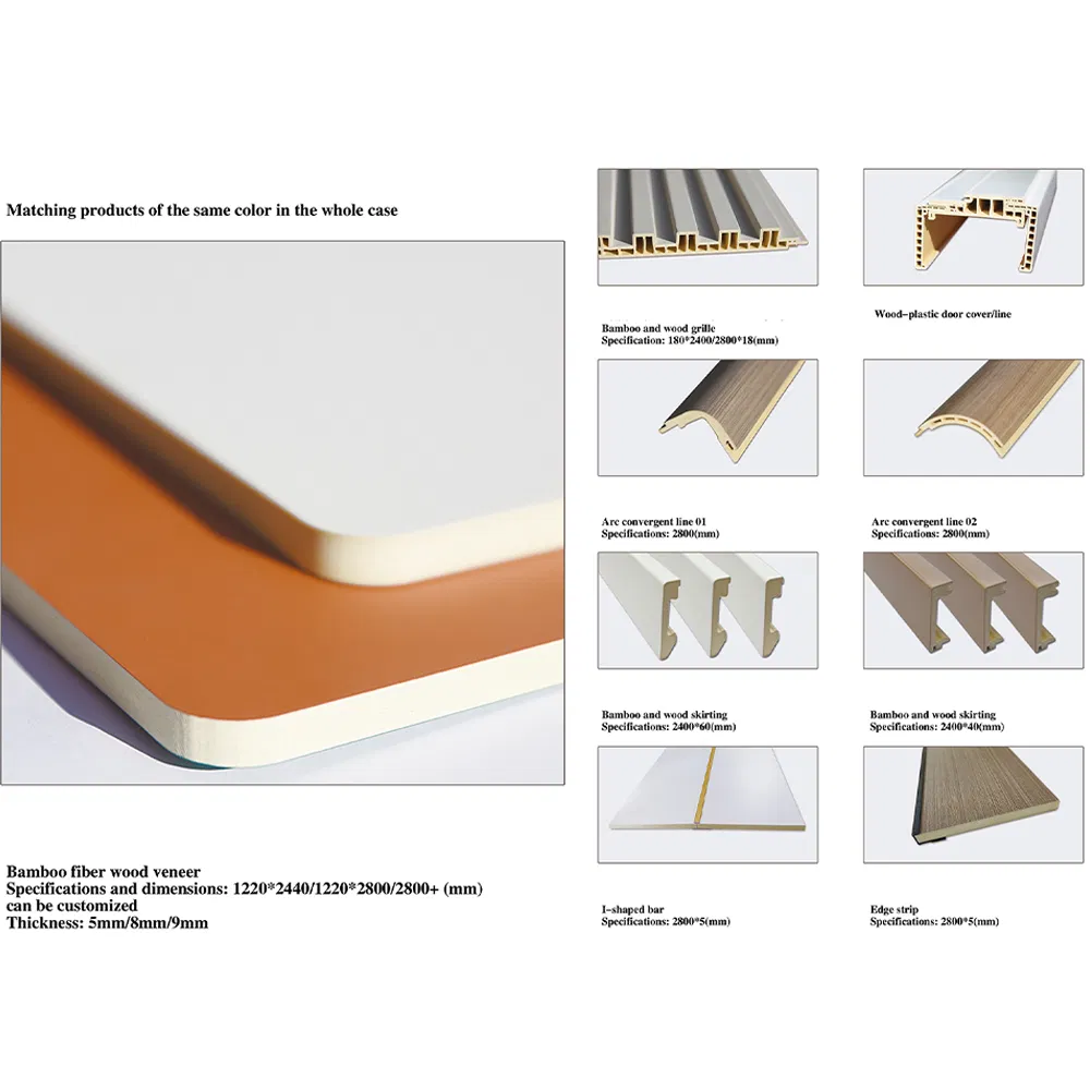 Elegant Waterproof Interior Wooden Doors with Flat Laminating Surface Material