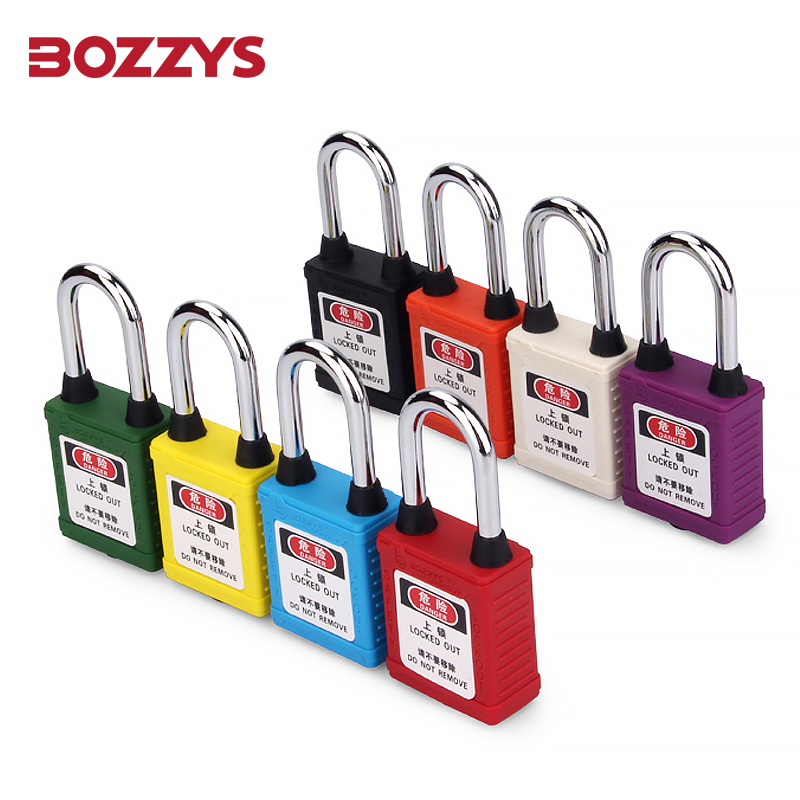 Industrial Keyed Alike and Master Keyed Dust-Proof Safety Padlock with Master Key Custom Label